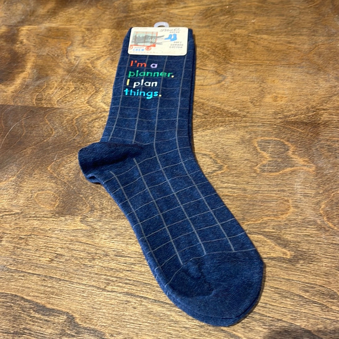 Blue Q SW547 Planner Sock
