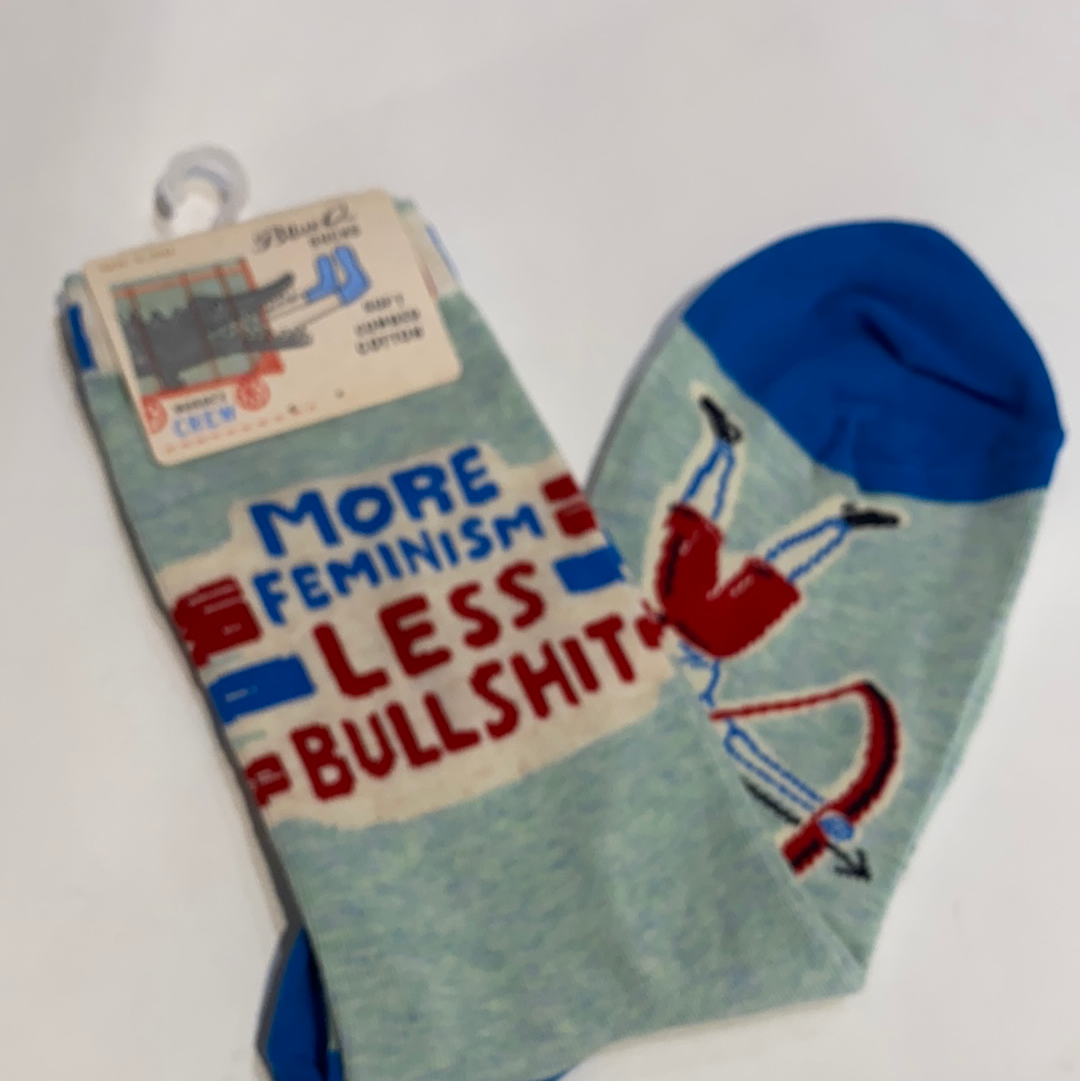 Blue Q Women's Crew Socks - shoostore