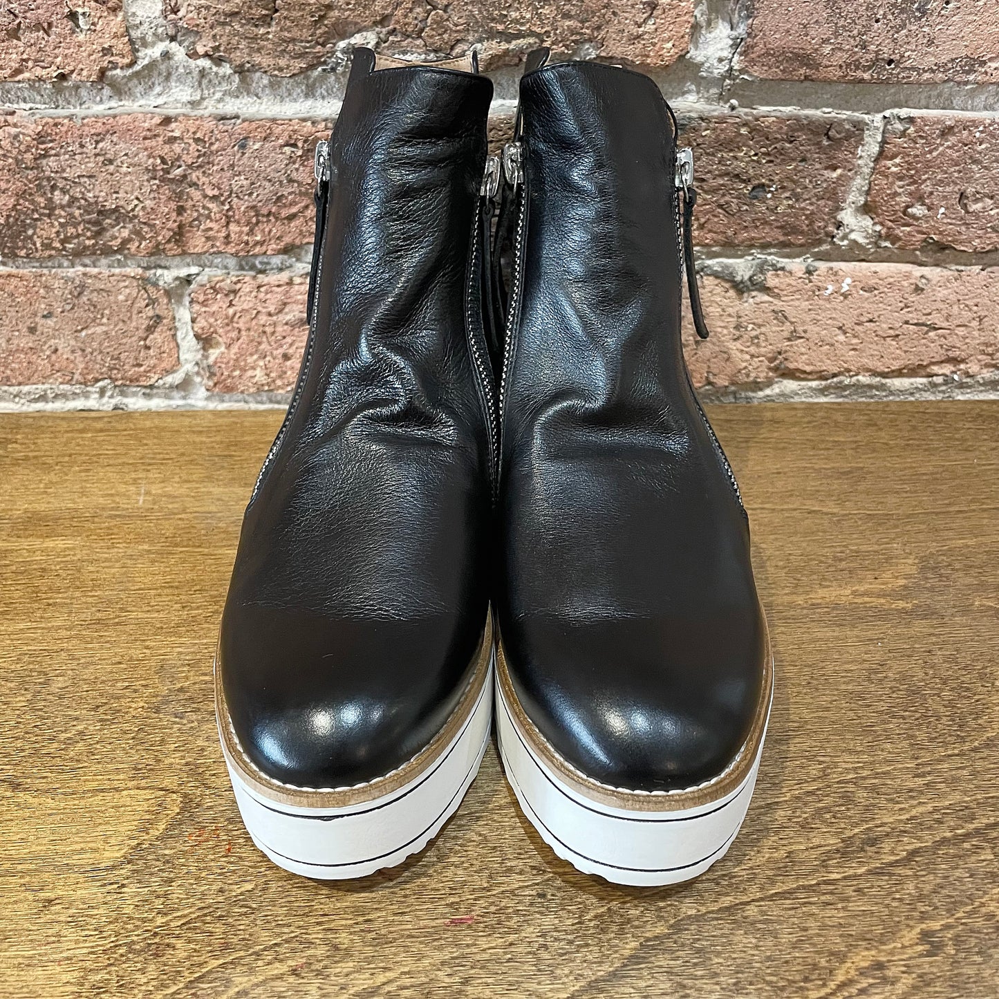 Silent D Nene Zip Boot Black
