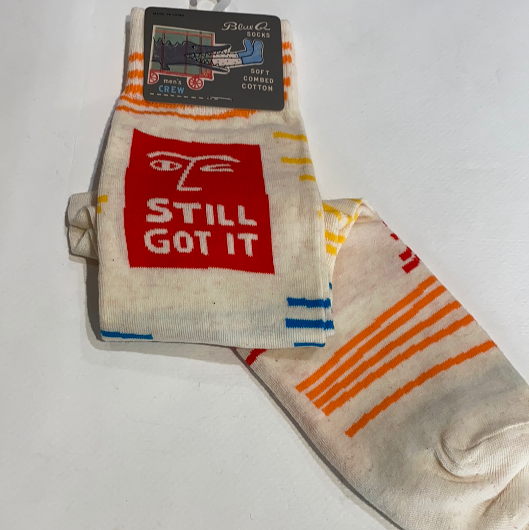 Blue Q Men's Socks - shoostore