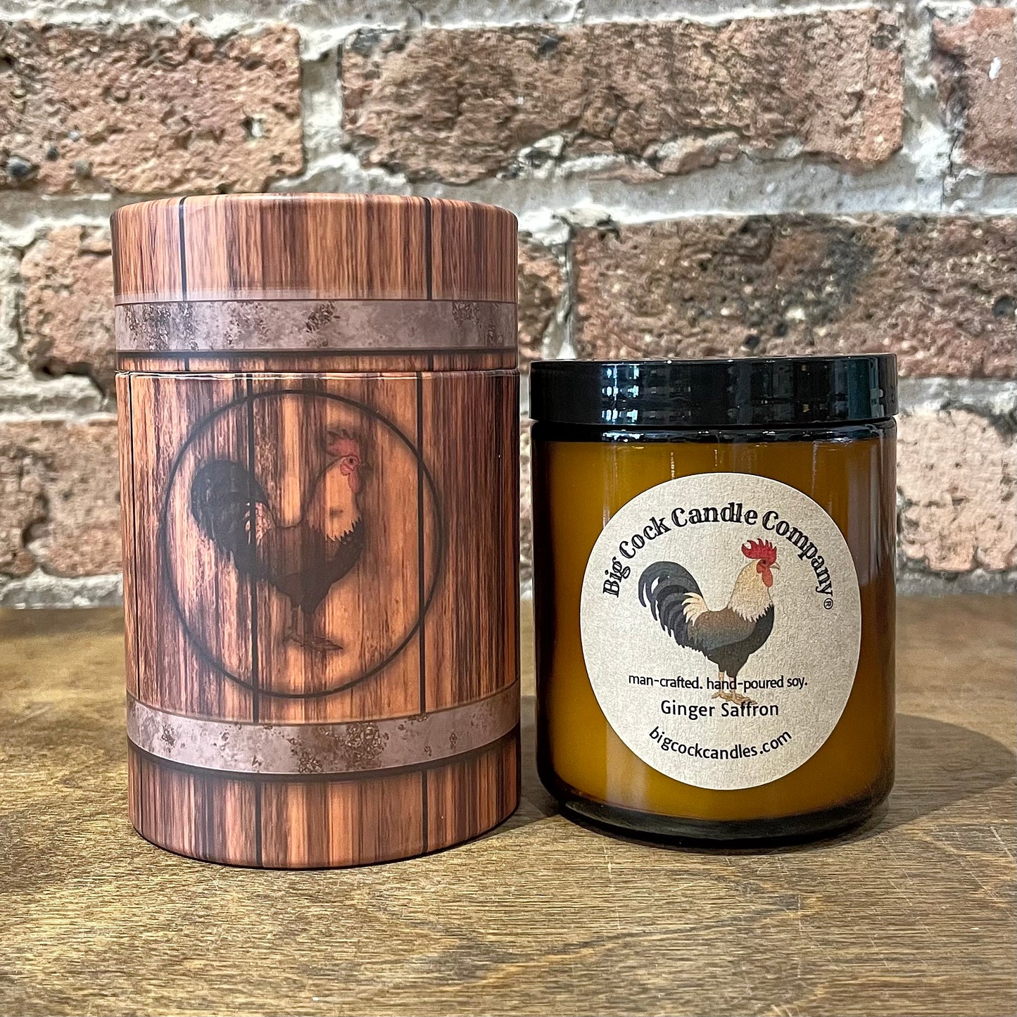 Big Cock Candle Ginger Saffron