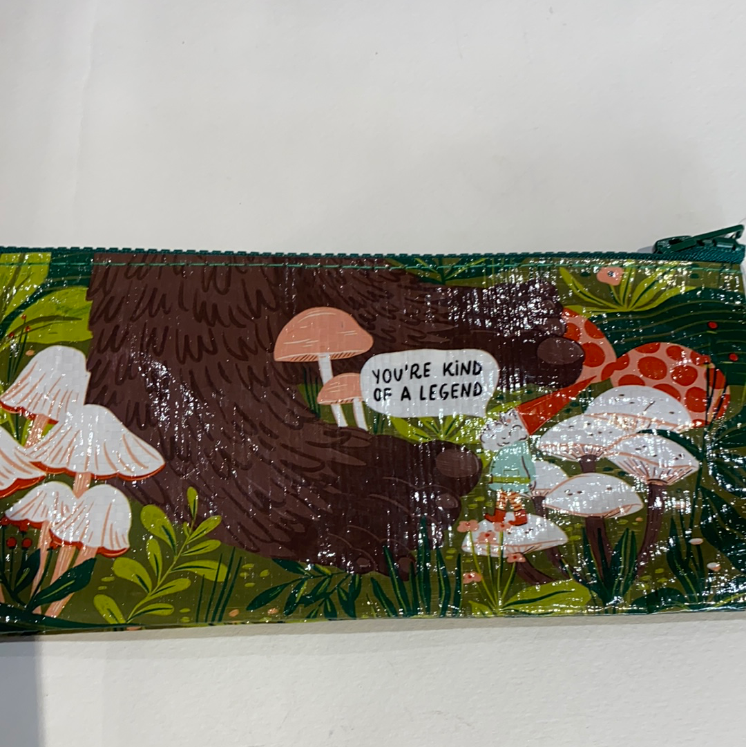 Zipper Pencil Case with funny lines and cool designs