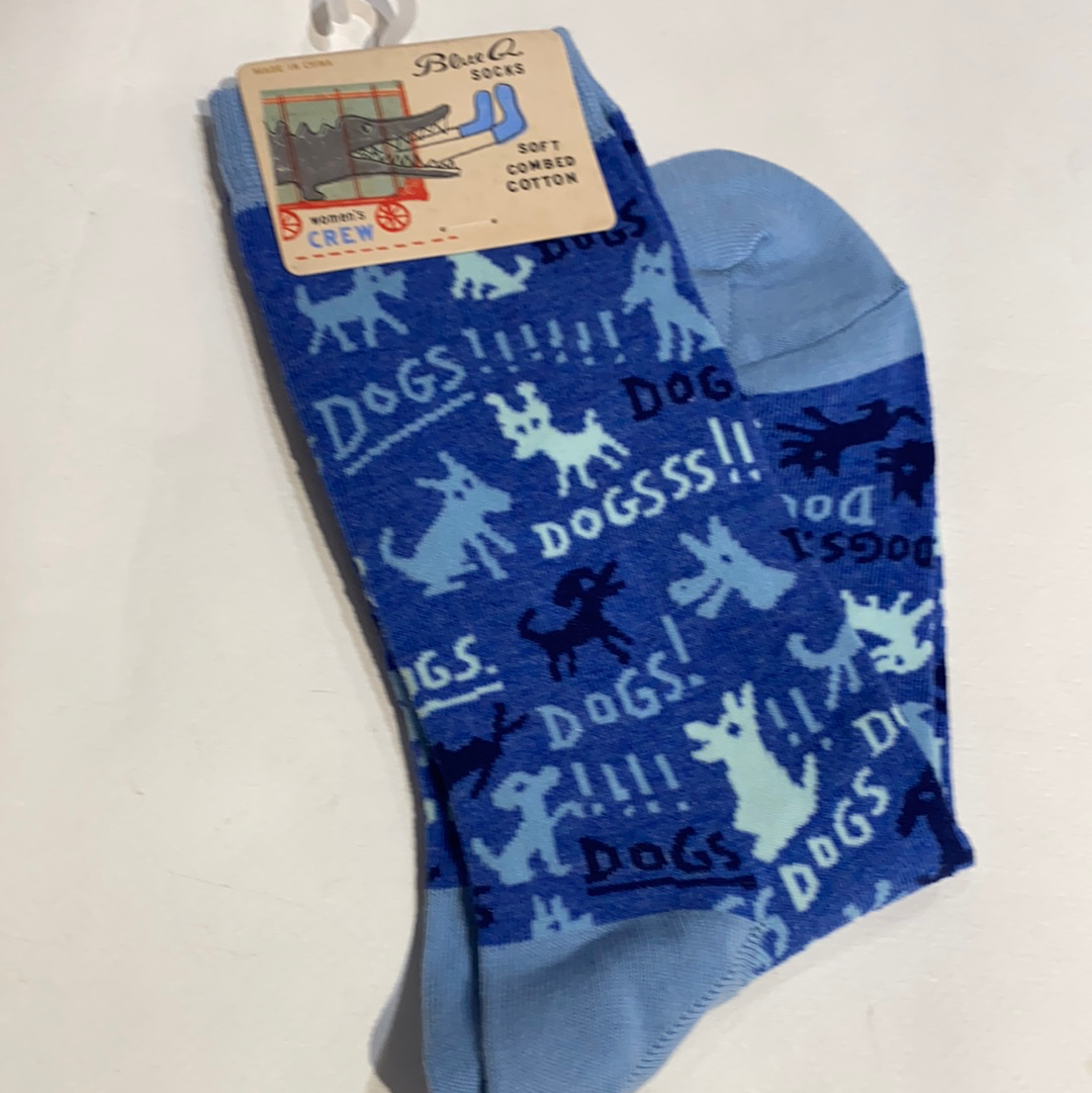 Blue Q Women's Crew Socks - shoostore