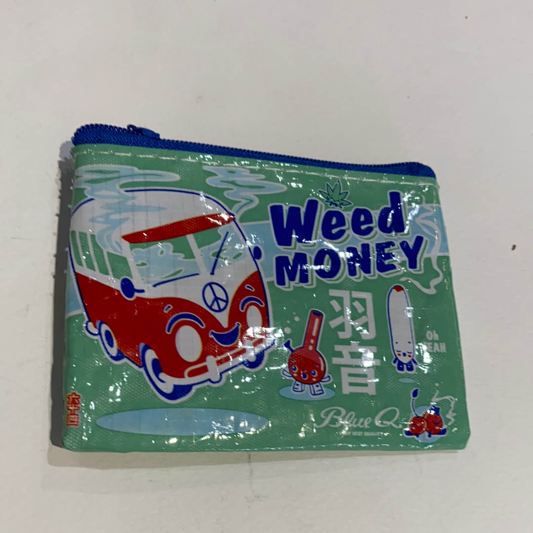Blue Q Coin Purse - shoostore