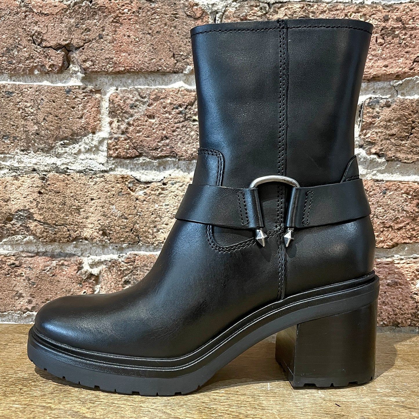 Camros Leather Moto Boots