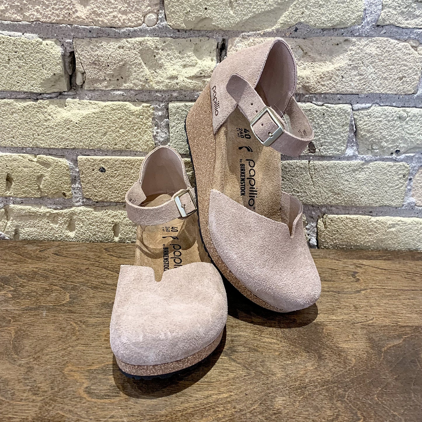 Birkenstock Mary Warm Sand Suede - shoostore