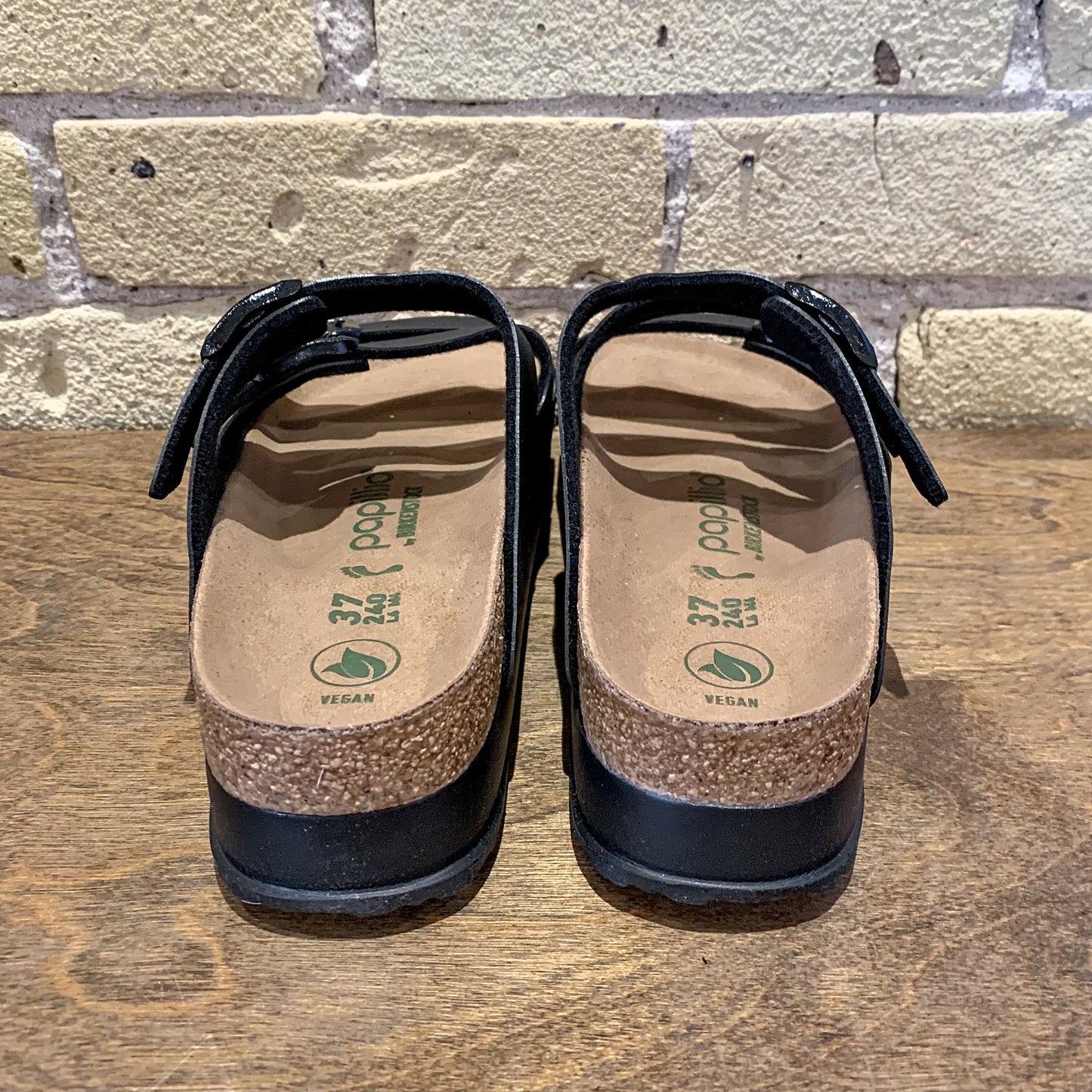 Florida III Platform Vegan Black - shoostore