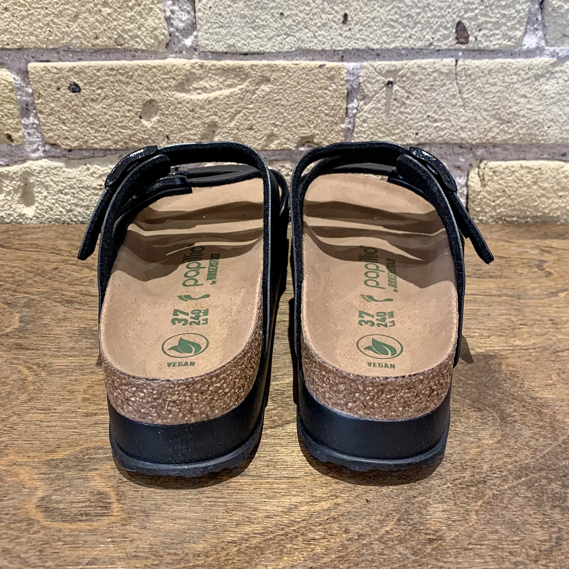 Florida III Platform Vegan Black - shoostore
