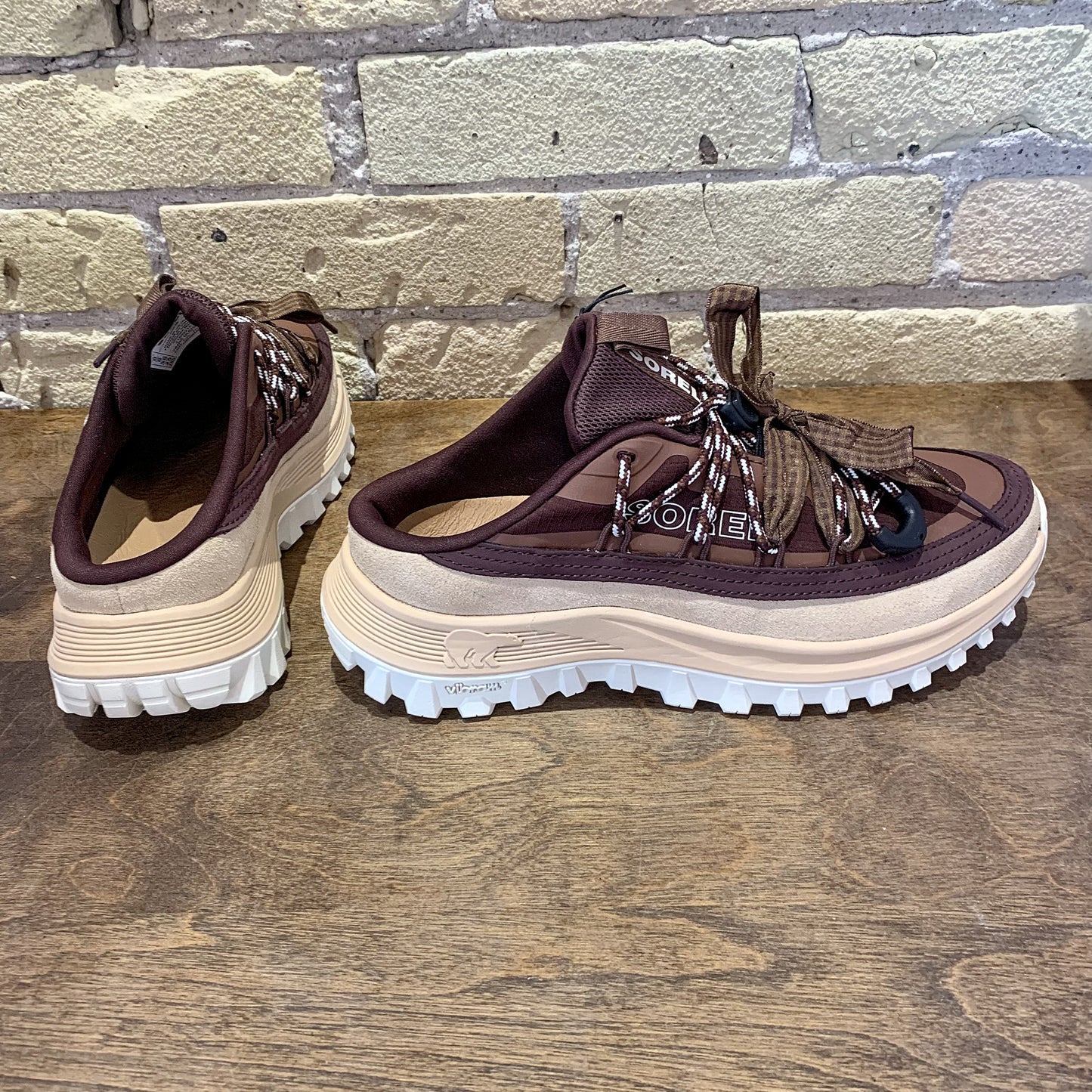 Sorel Callsign™ Mule Bleached Red Lodge, Dark Auburn