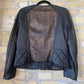 Gearhead  "Words Hold Power" Leather Blazer