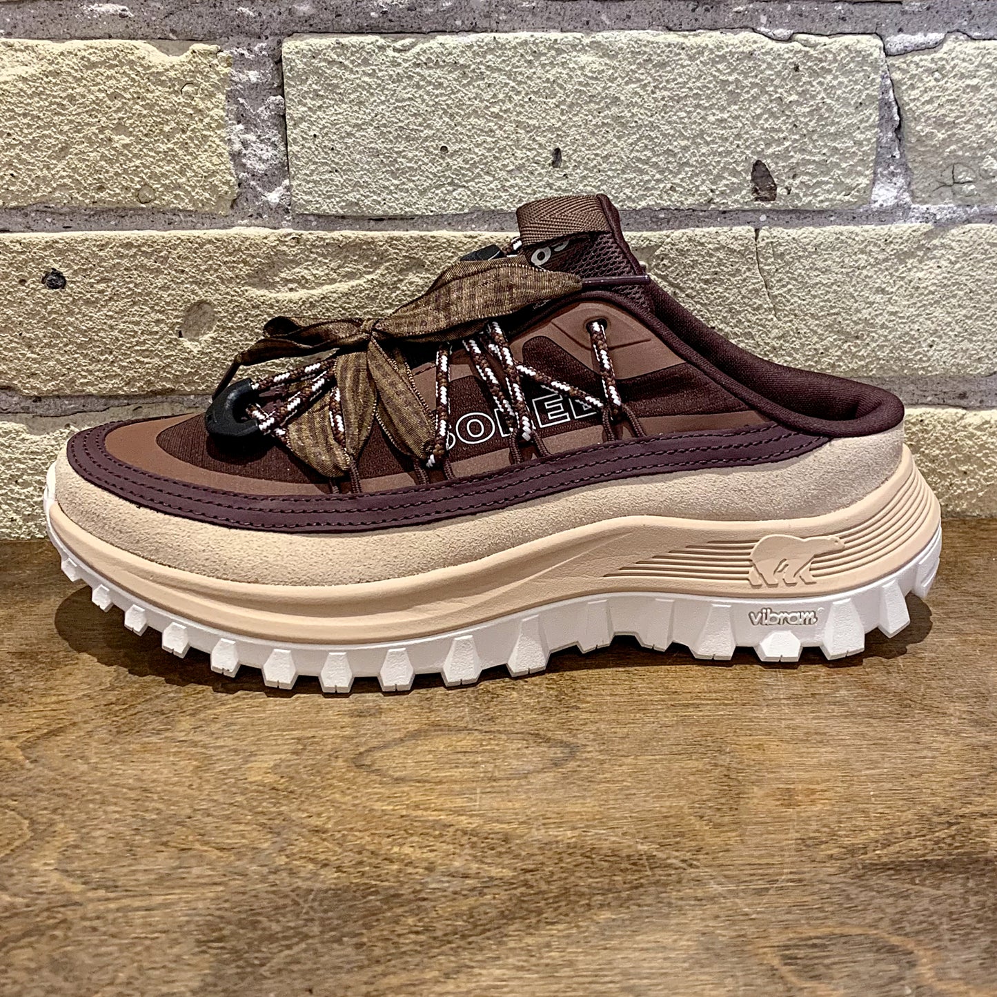 Sorel Callsign™ Mule Bleached Red Lodge, Dark Auburn