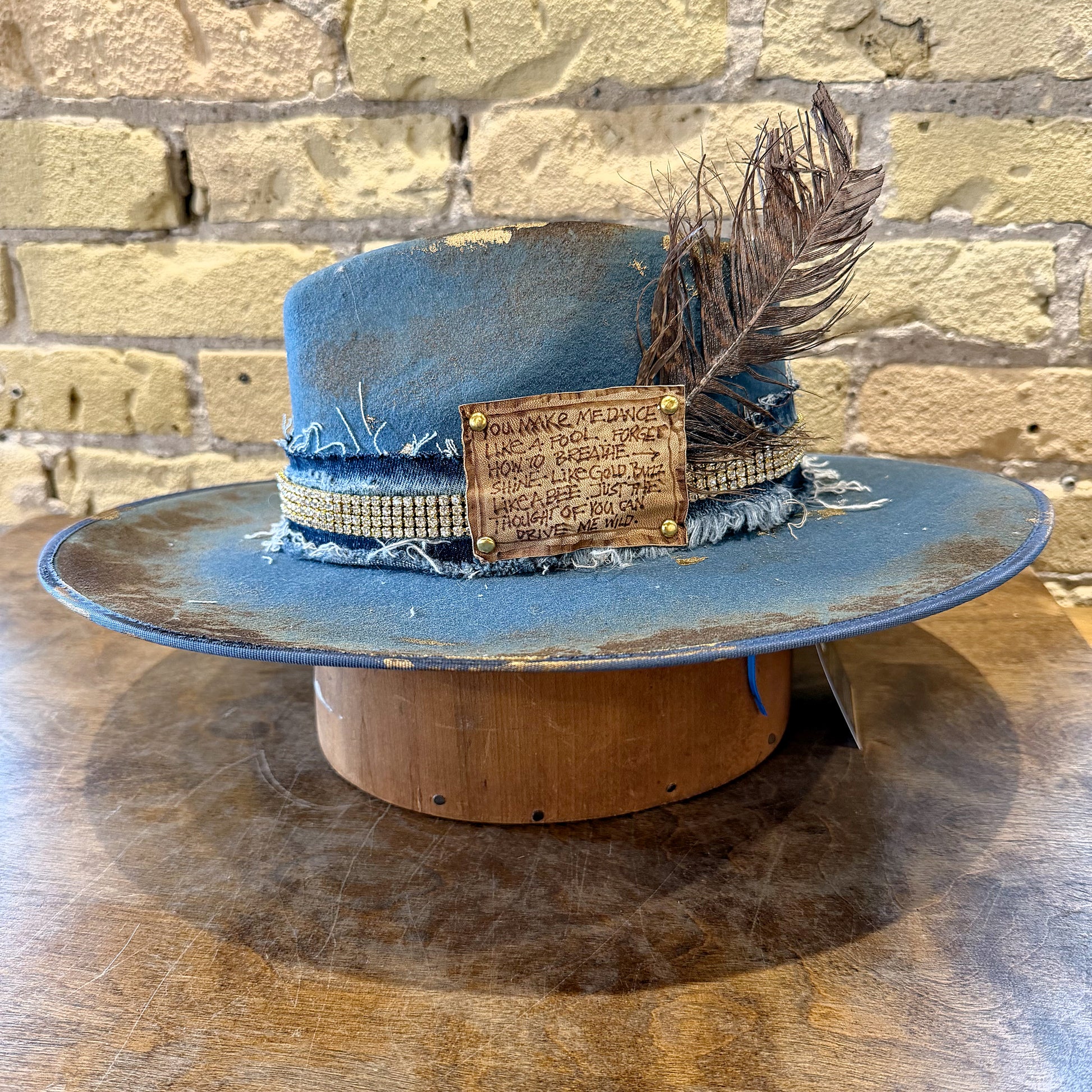 Gearhead One of a Kind Hat Blue Adjustable - shoostore