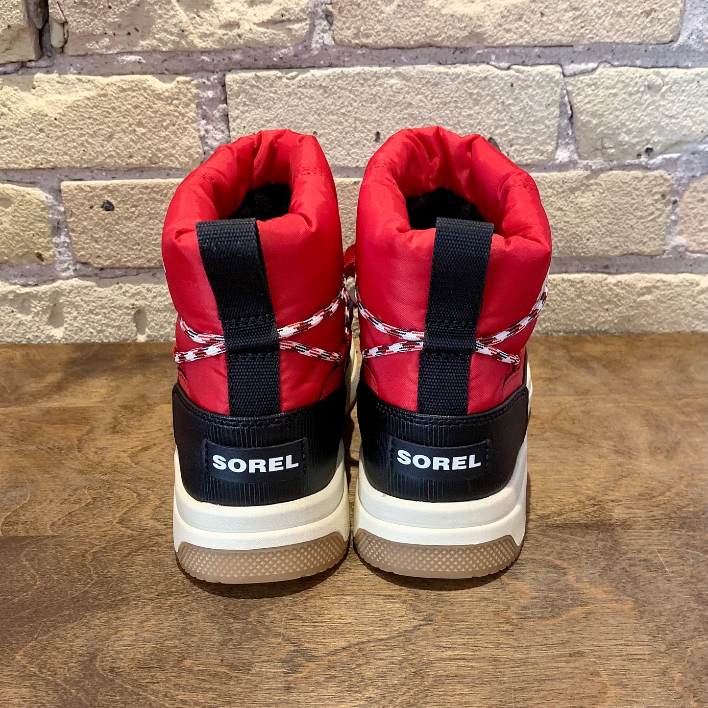 Sorel WHITNEY™ III Waterproof Slip-On Boot Bright Red/Black