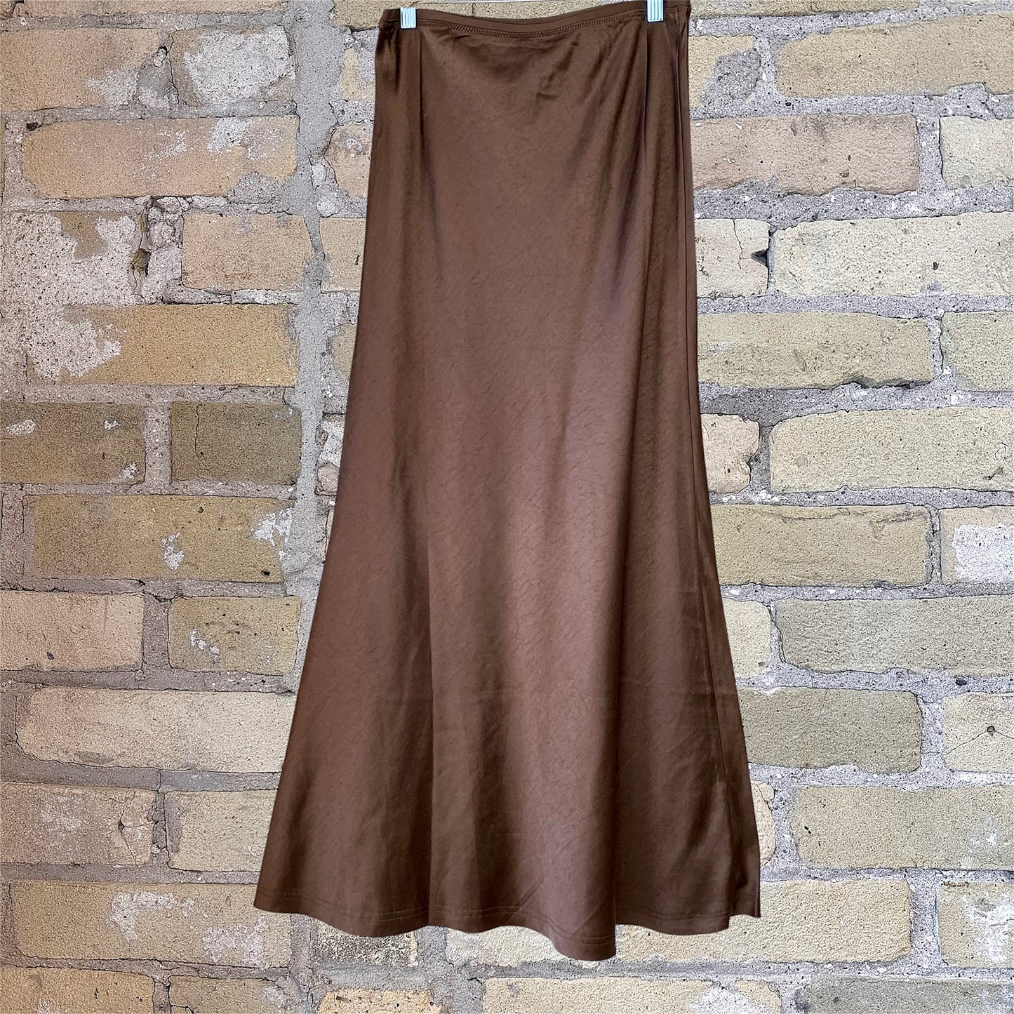 Grade & Gather Long Satin Skirt