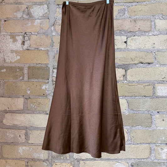 Grade & Gather Long Satin Skirt