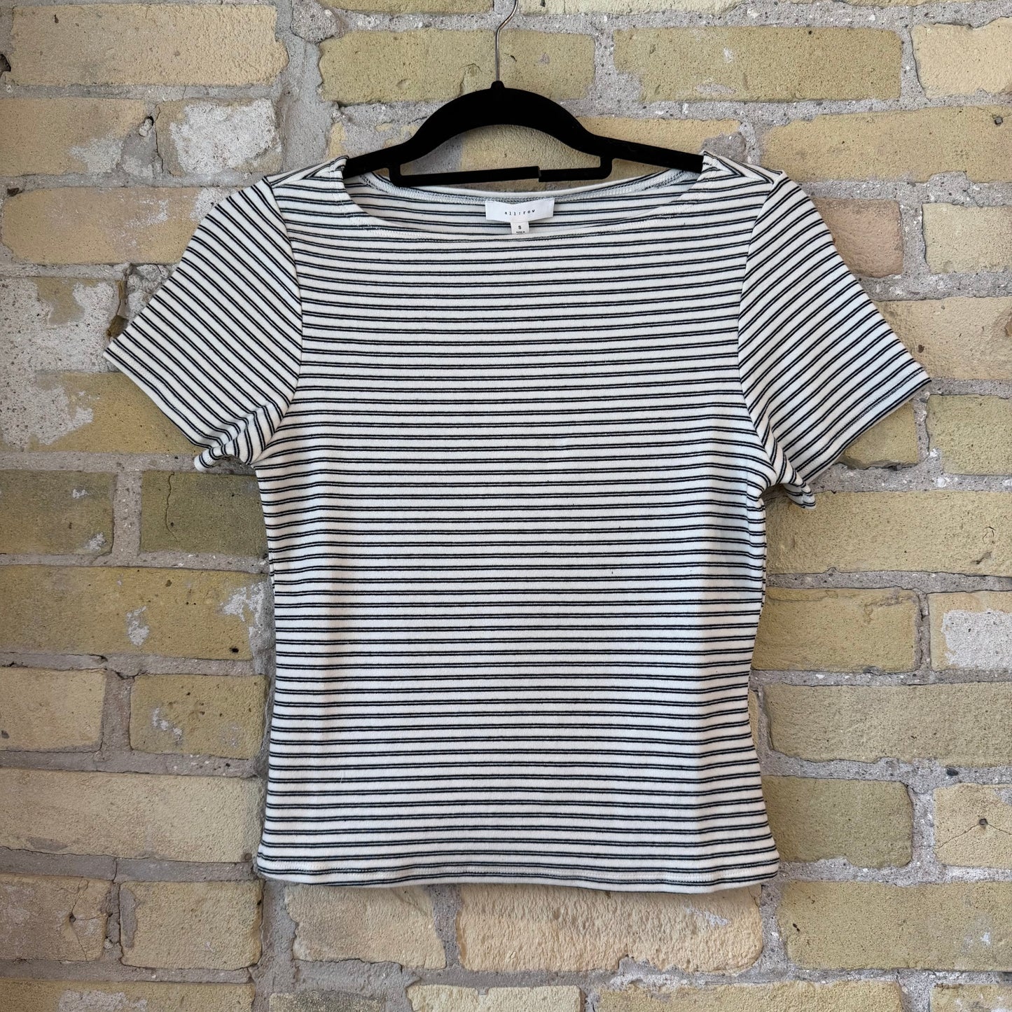 The Heidi Top White/Black