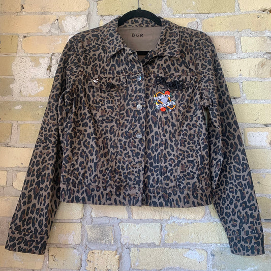 BizRStyle The Lola Leopard Jacket