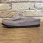 Birkenstock Naples Slide Taupe Suede