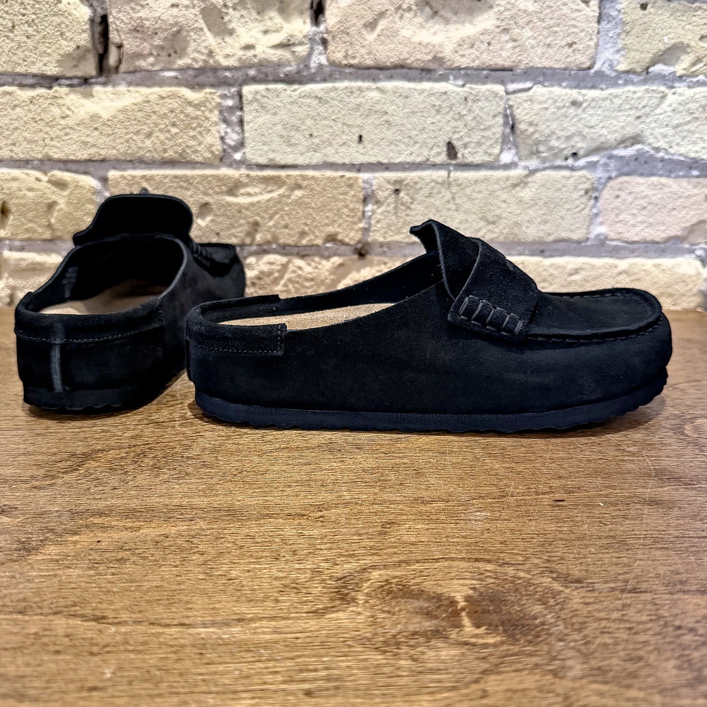 Birkenstock Naples Black Suede