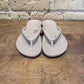 Archies Crystal Taupe - Arch Support Flip Flops