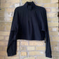 Mono B Sculpt Half Zip Pullover Black