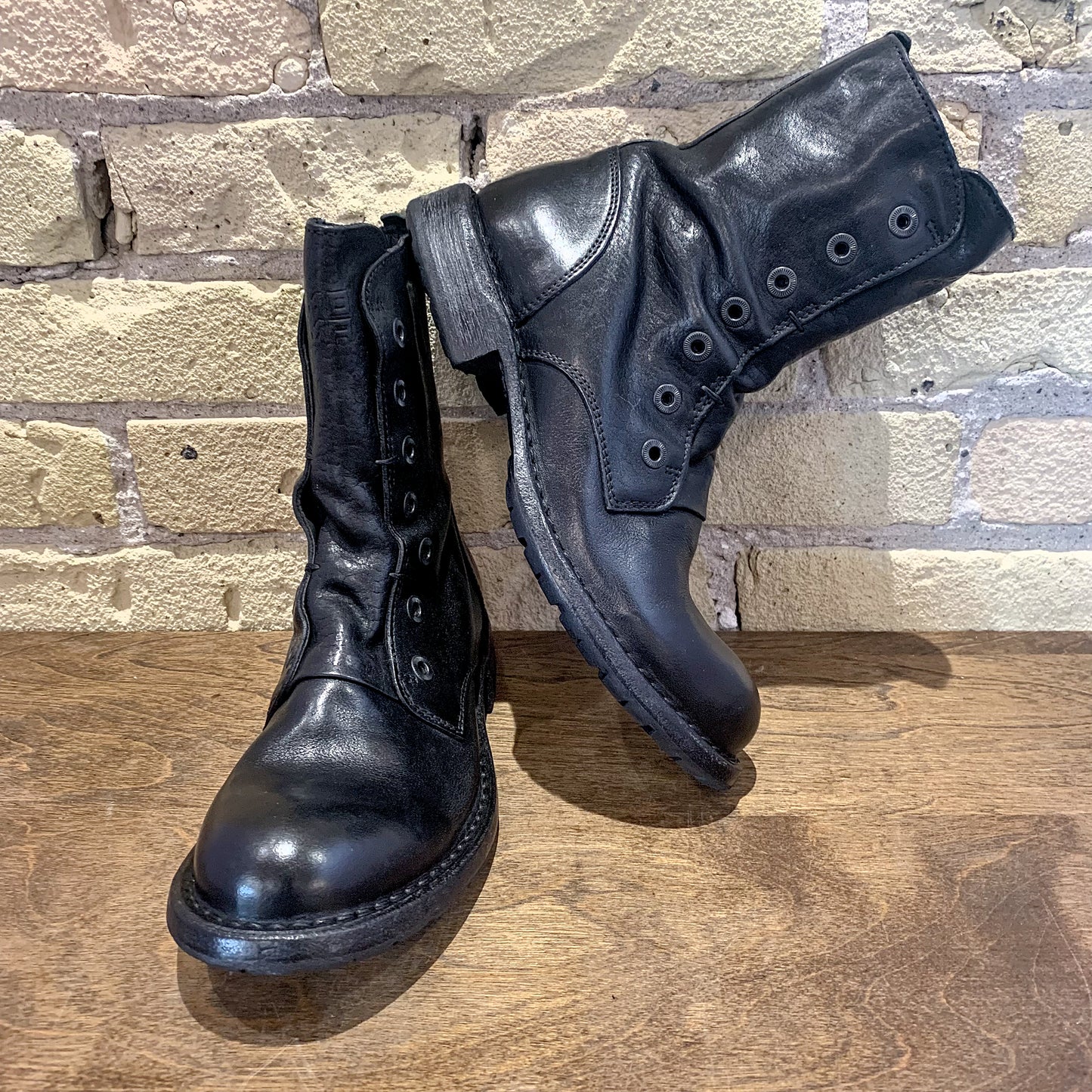 MOMA Male Laceless Boot Nero
