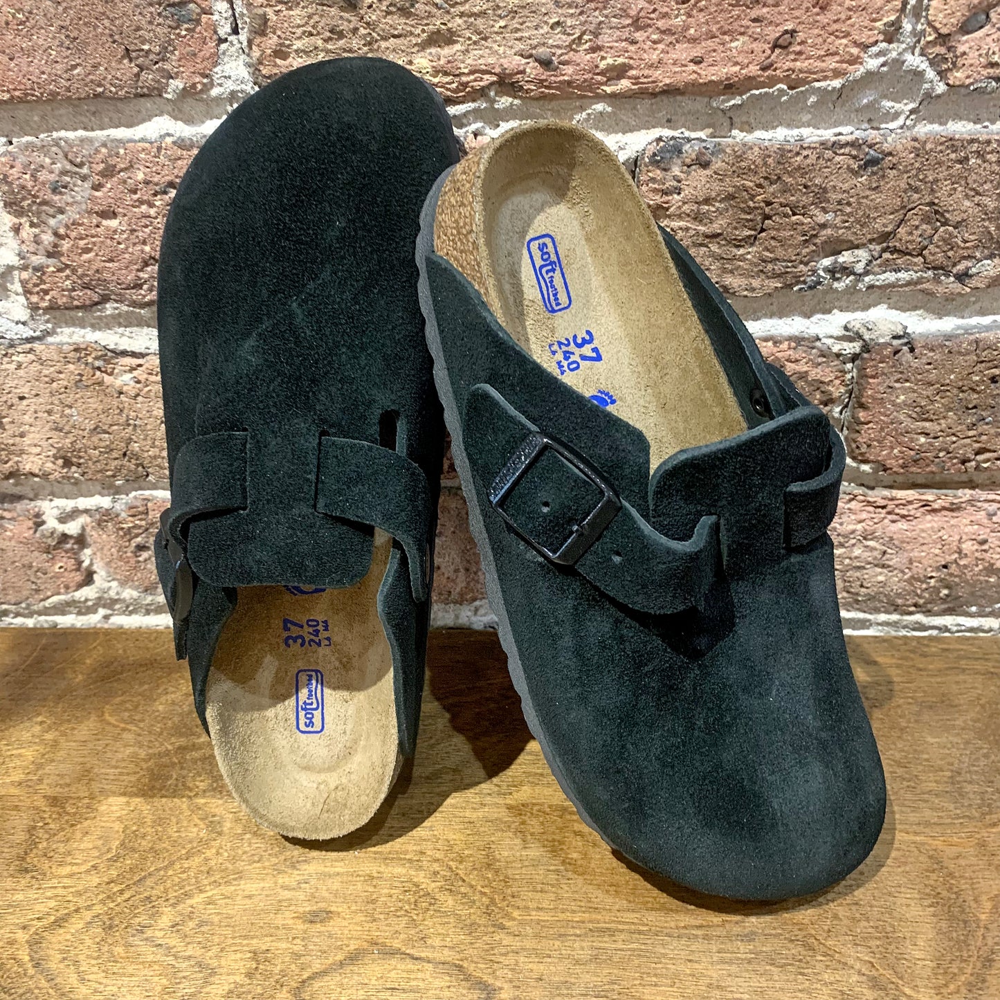 Birkenstock Boston Soft Footbed Suede