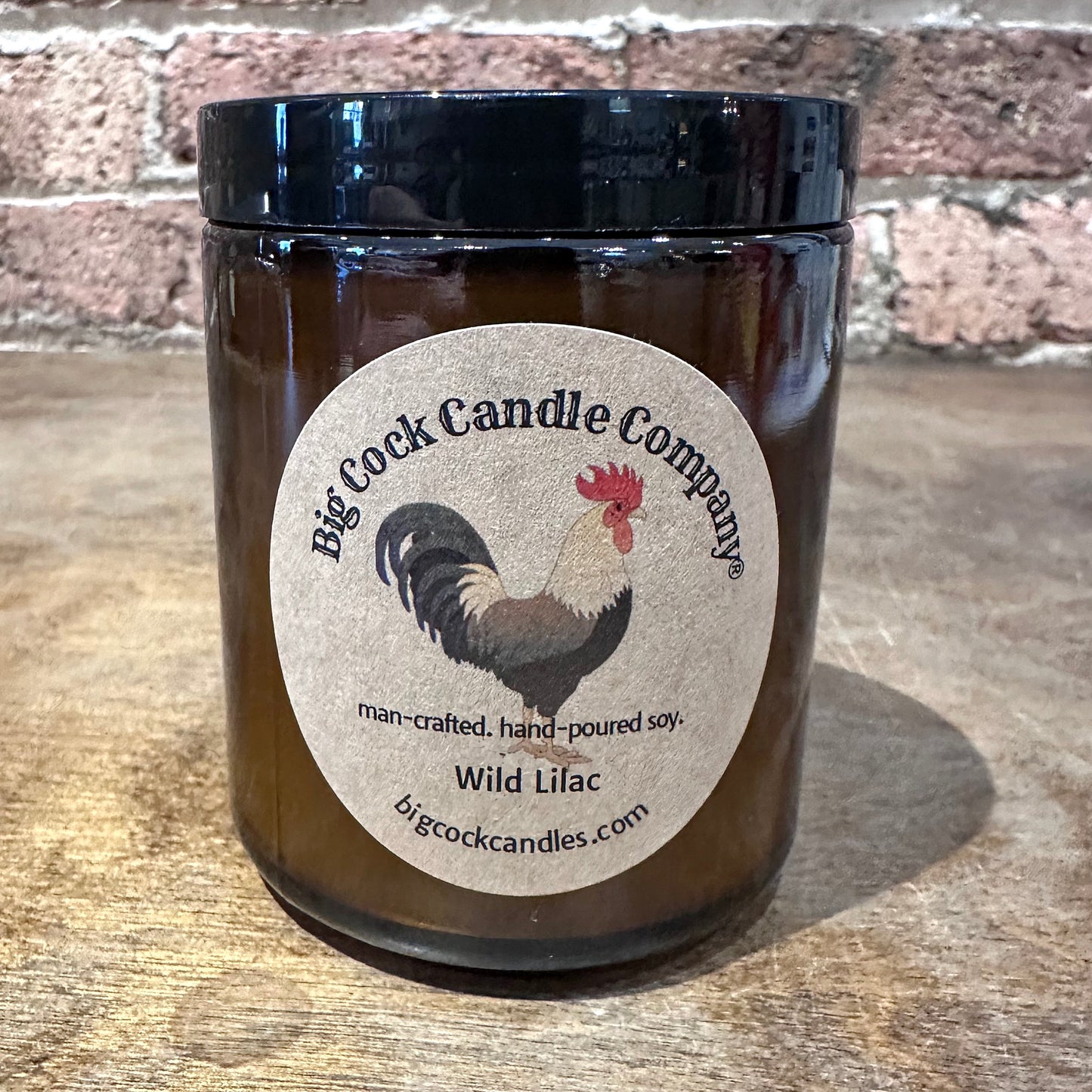 Big Cock Candle Wild Lilac
