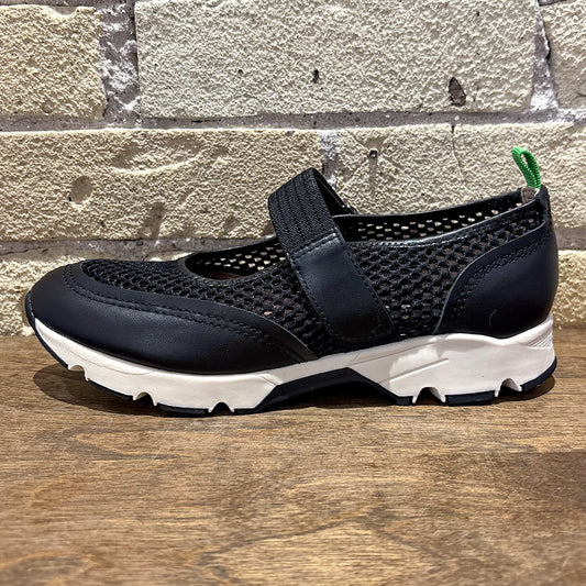 ALL BLACK MJ Mesh Sneak Black