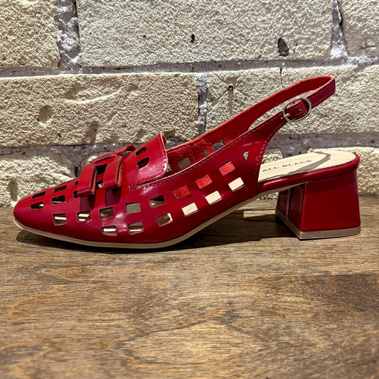 ALL BLACK CC Block Pump Red - shoostore