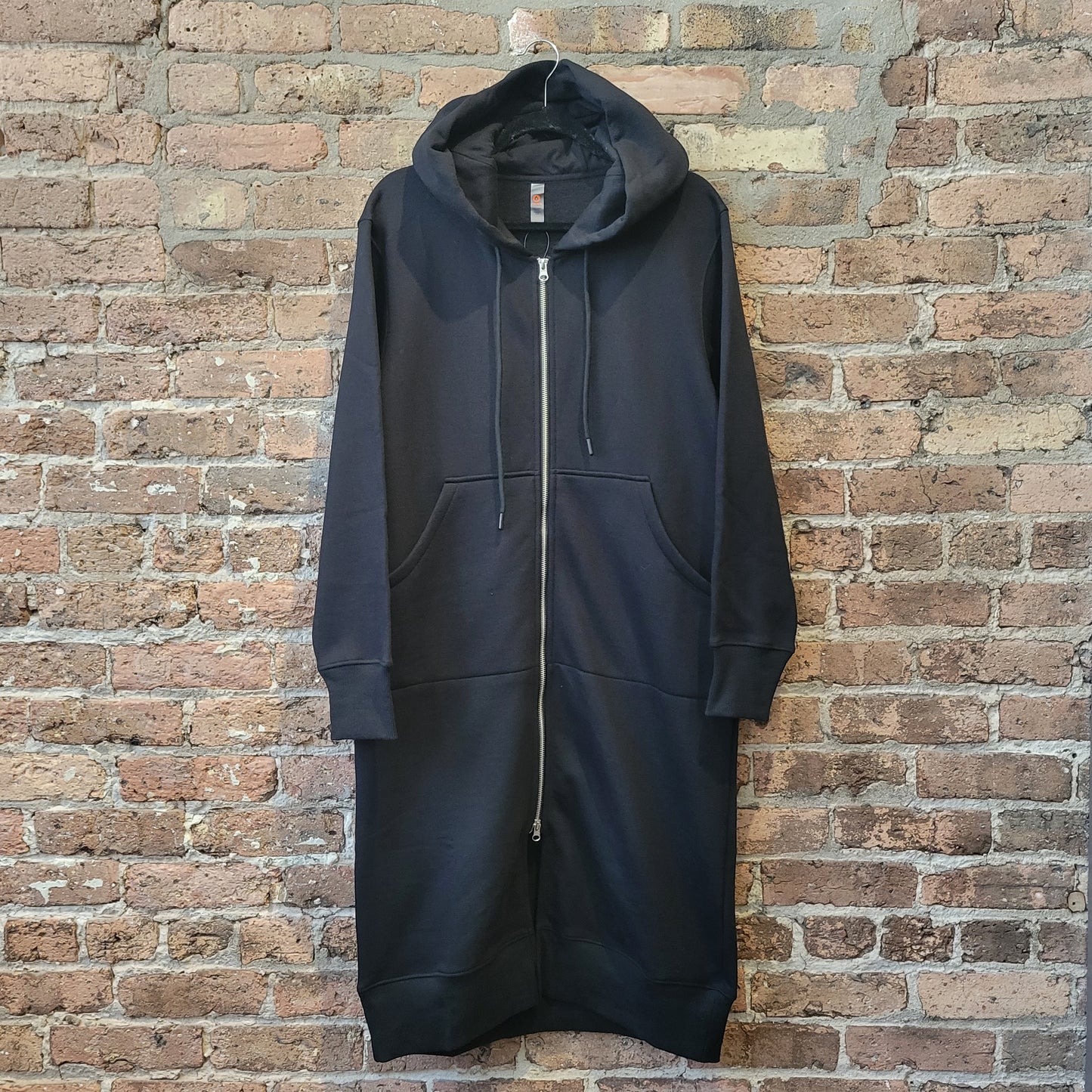 Longline Comfort Zip Up Hoodie