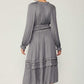 Current Air Grey Midi Dress