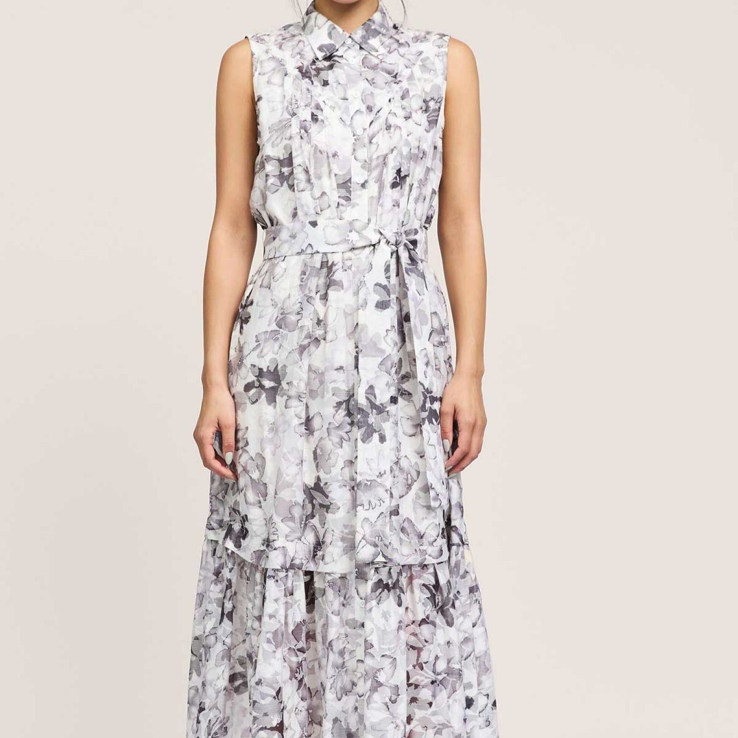 Current Air Floral Sleeveless Dress