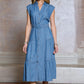 Current Air Chambray Button Down Dress - shoostore