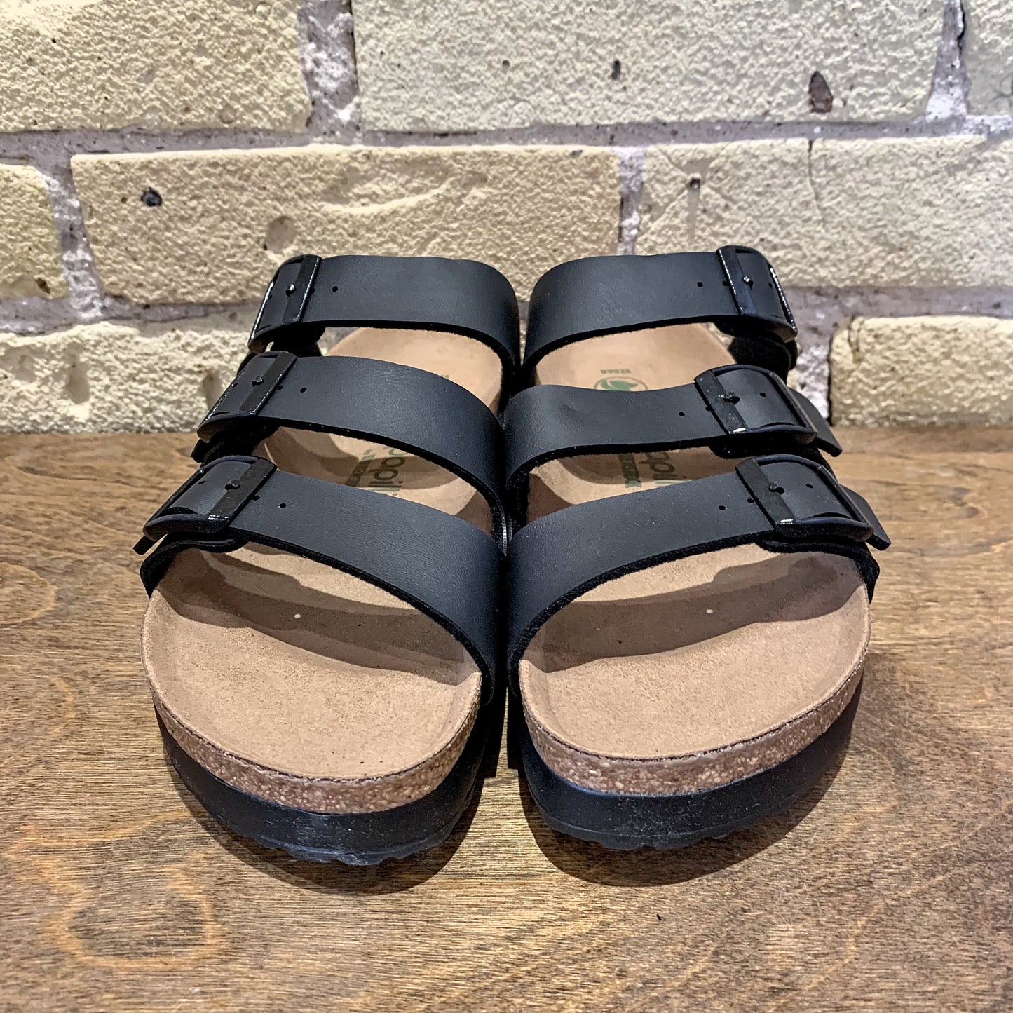 Florida III Platform Vegan Black - shoostore