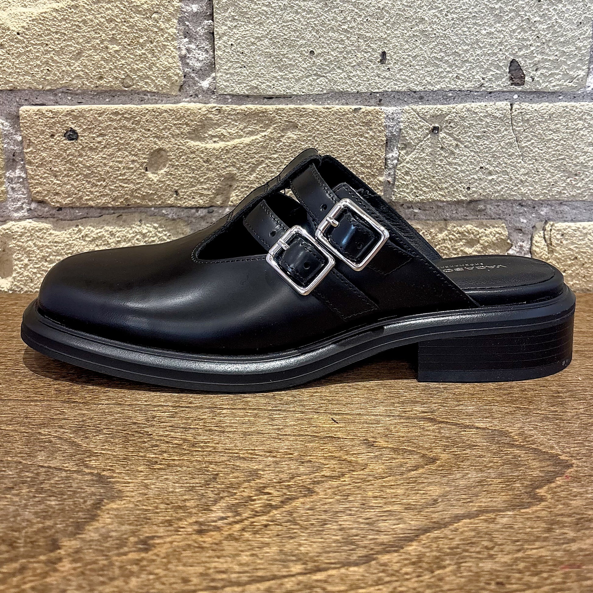 Vagabond Ellis Mule Black - shoostore