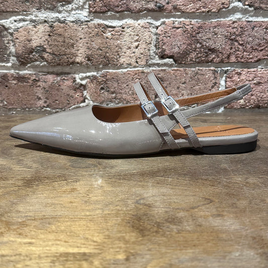 Vagabond Hermine Slingback Flat Taupe