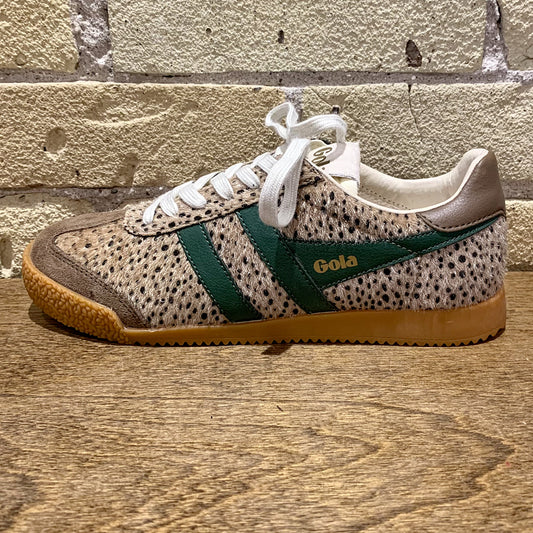 Gola Elan Savanna Tan Cheetah/Tobacco/Evergreen