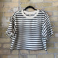 Grade & Gather Loose Fit Striped Tee