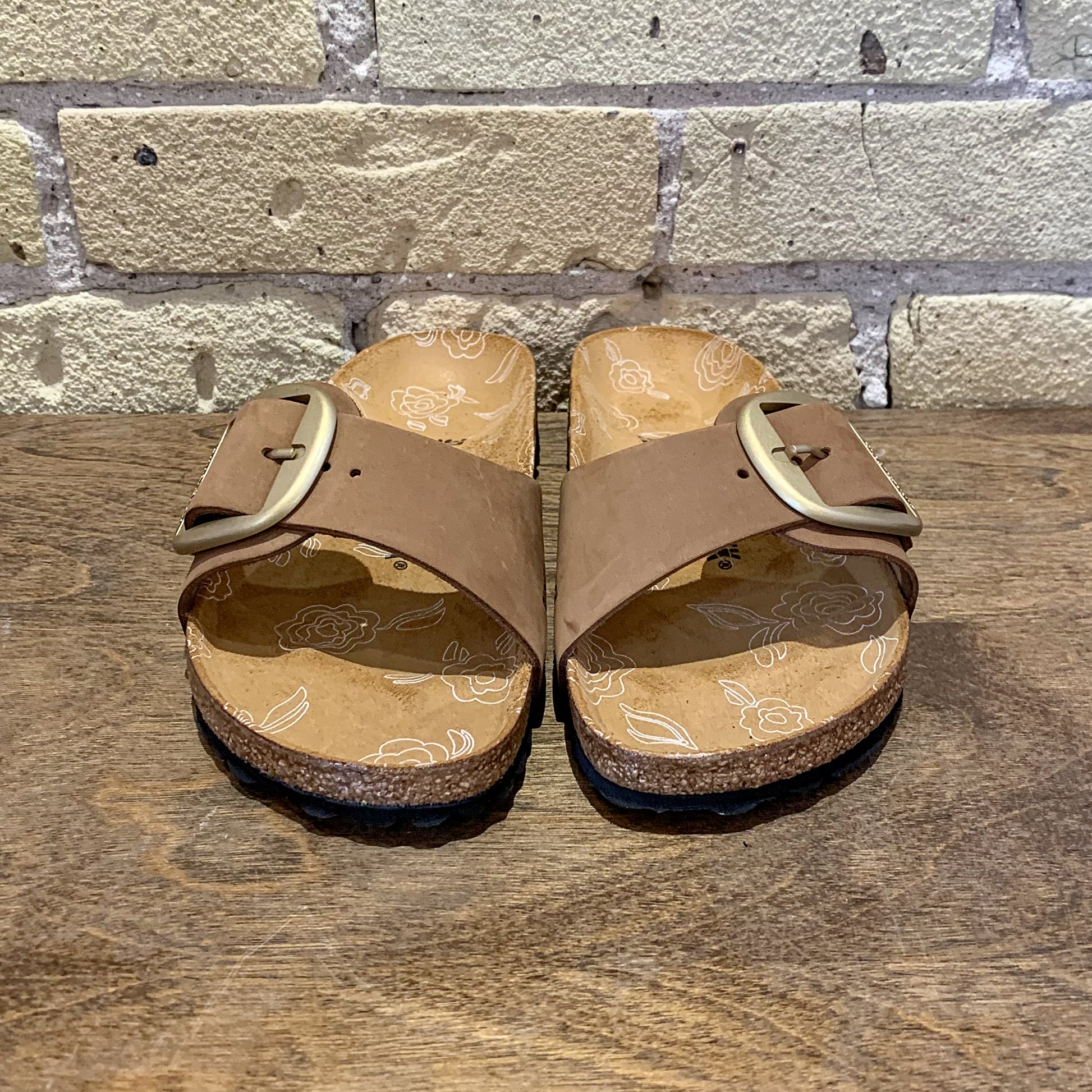 Madrid Big Buckle Mink Nubuck Leather - shoostore