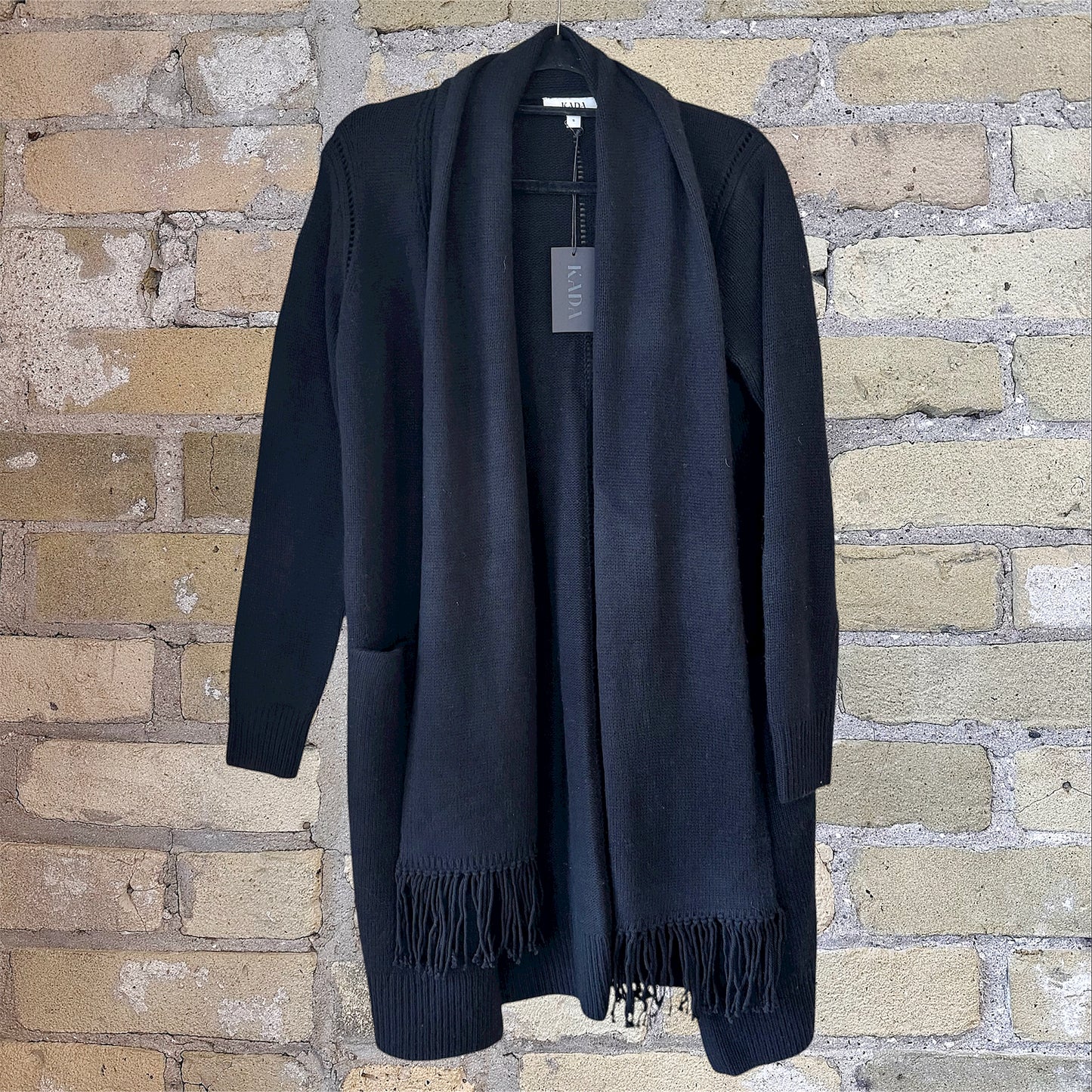 Ember Scarf Cardigan Ink