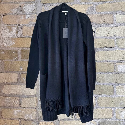 Ember Scarf Cardigan Ink