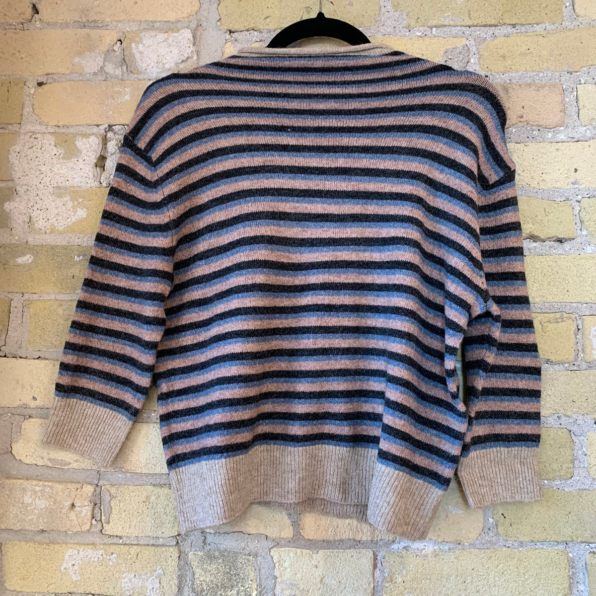 Grade & Gather Striped Sweater Top - shoostore