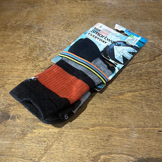 Everyday Blocked Stripe Light Cushion Crew Socks