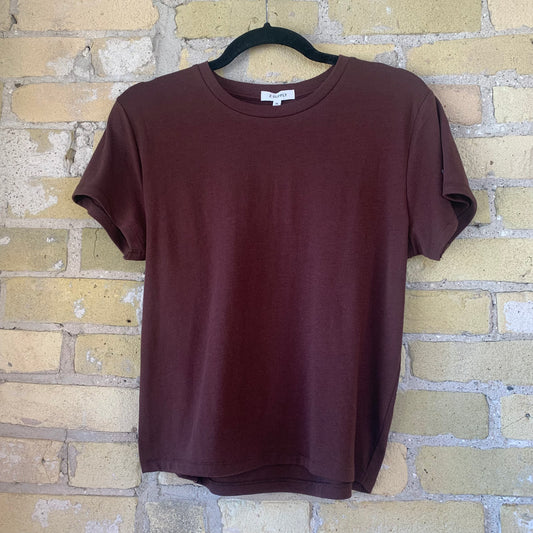 Z Supply Tourist Tee Chocolate Cherry - shoostore