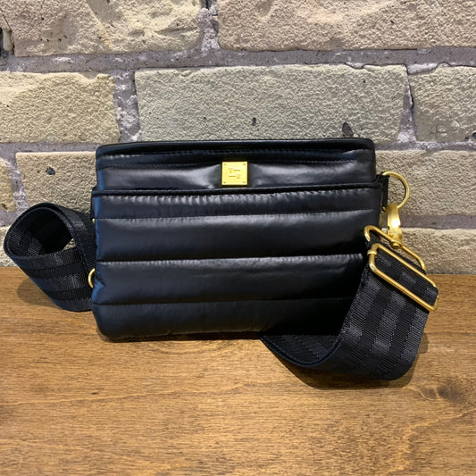 Think Royln Bum Bag/Crossbody Pearl Black