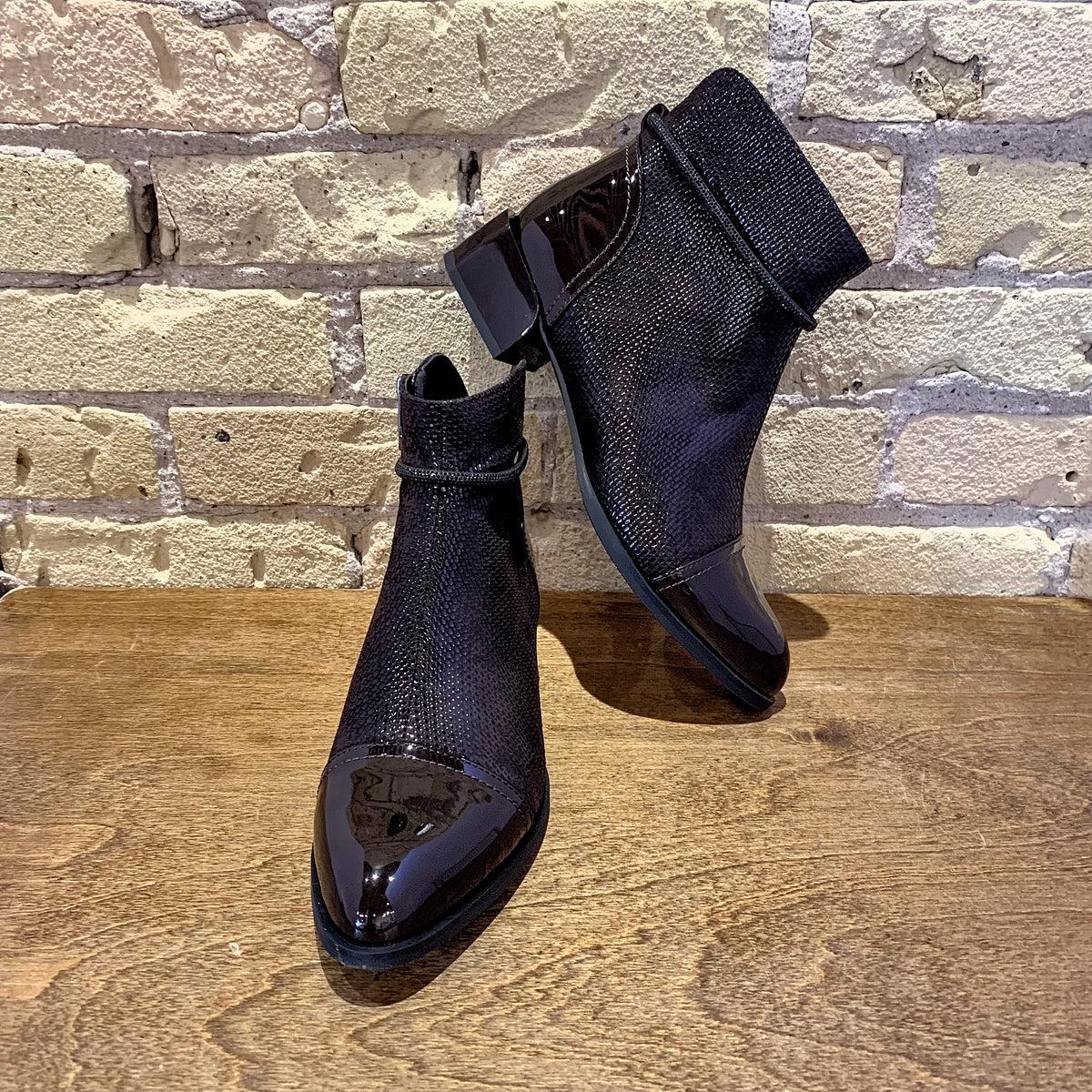 Azura Shelbi Chocolate Patent