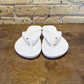 Archies Crystal White - Arch Support Flip Flops