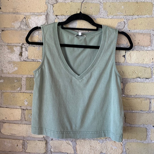 Sloane Sloane V-Neck Top Avocado - shoostore