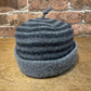 dot.s Wool Flat Top w/Grey Stripes and split rim